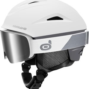 Odoland ski helmet and goggles set for adults and youth